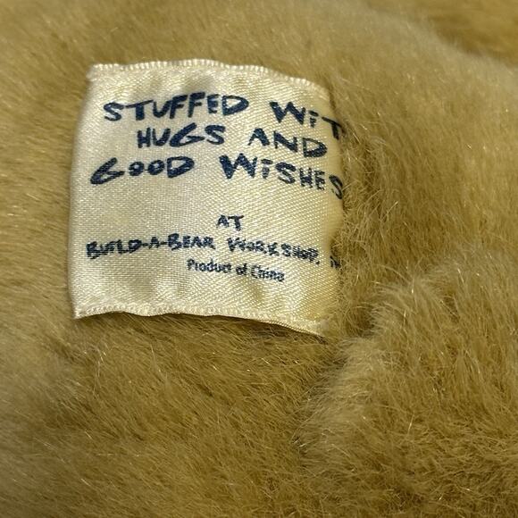 Vintage Build A Bear Lil Cub Butterscotch Classic Teddy Plush Stuffed Animal 14" - Picture 7 of 10